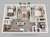 2 Bedroom 1 Bath Accessible